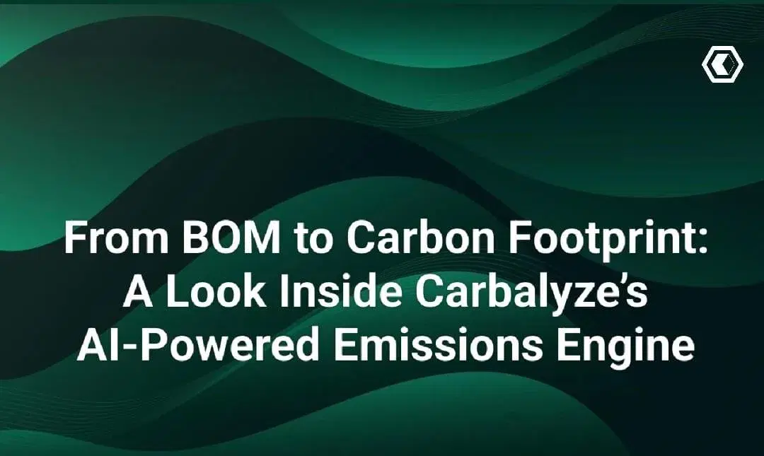 Thumbnail for Von der Stückliste zum CO₂-Fußabdruck: Ein Blick in Carbalyzes KI-gestützte Emissions-Engine