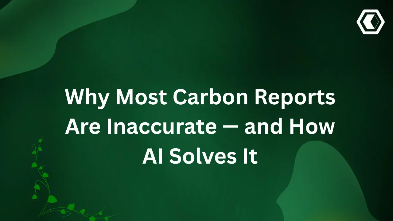 Thumbnail for Warum die meisten CO₂-Berichte ungenau sind – und wie KI das löst