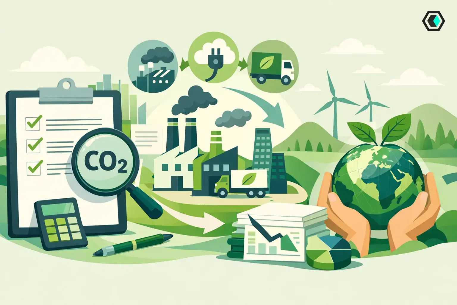 Thumbnail for Ein Lieferanten-Carbon-Fragebogen Ist vom Größten Kunden Eingetroffen — So Antworten Sie Ohne Vorhandene Daten